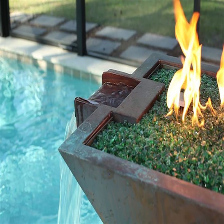 Gas Brazier Water Feature