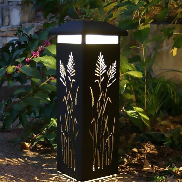 Laser Cut Steel Playground Led Garden Light