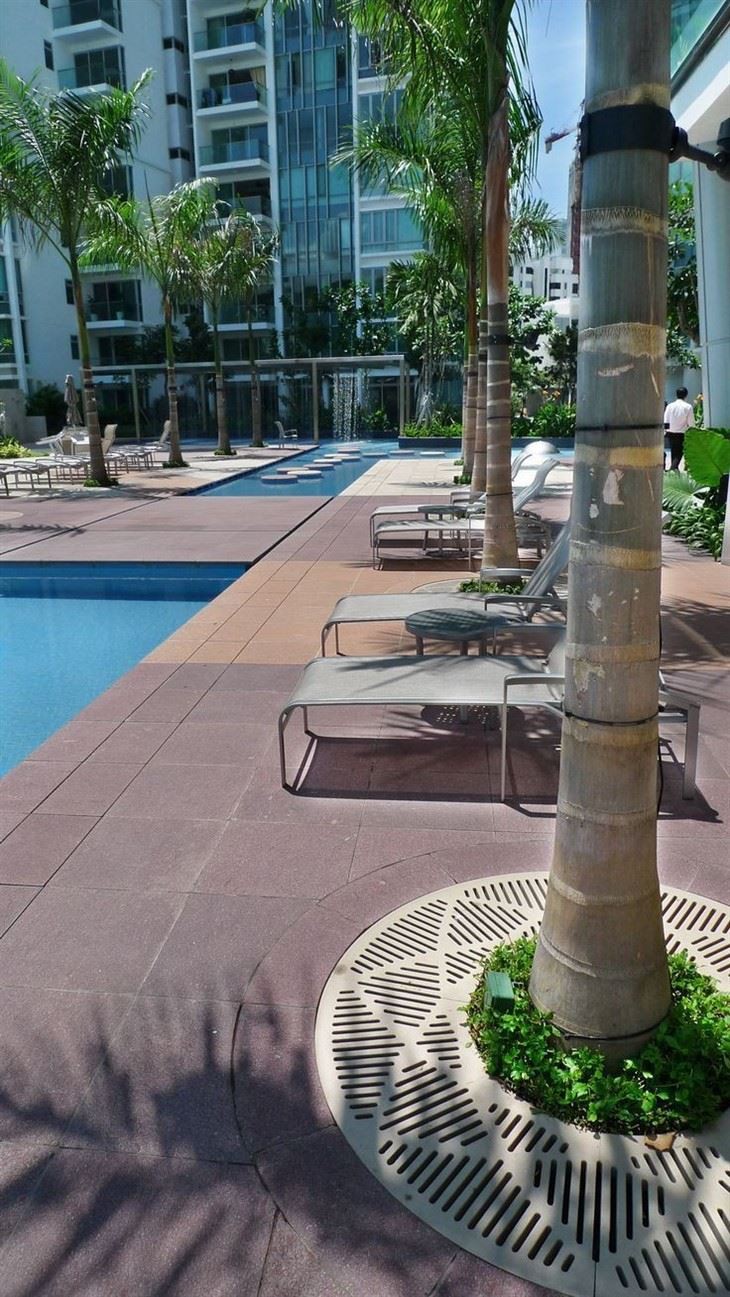 Outdoor Corten Steel Tree Grate