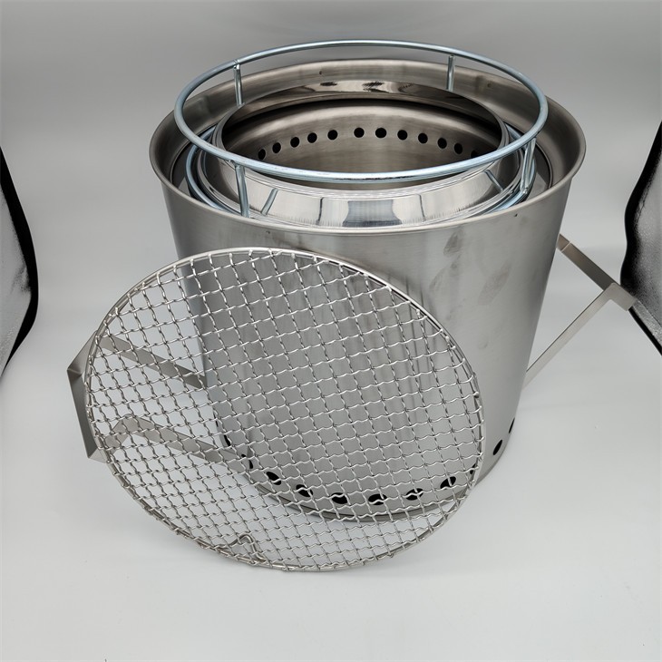 Outdoor Solo Stove Summit Stainless Steel Serenity Fire Pit