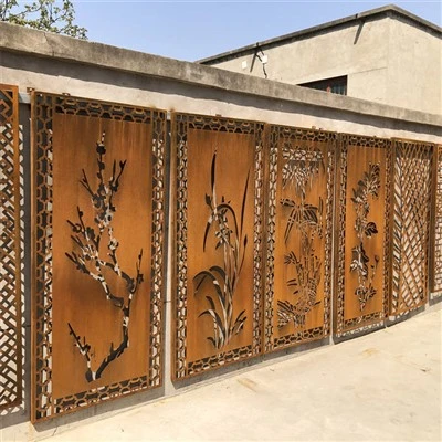 Garden Corten Steel Decorative Corten Steel Panel