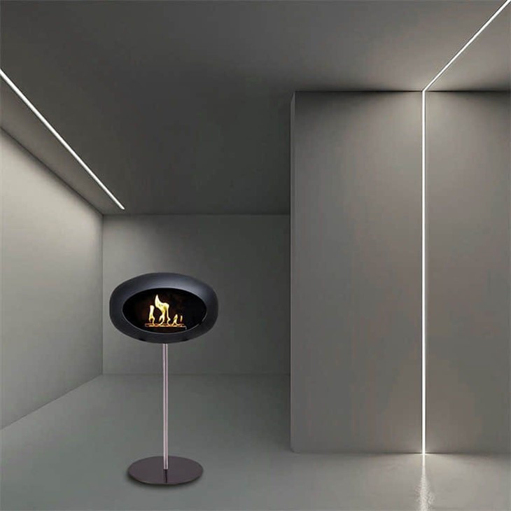 Alcohol Standing Fireplace