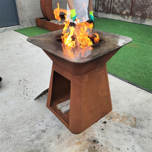 Corten Steel BBQ Fire Pit Stove suppliers