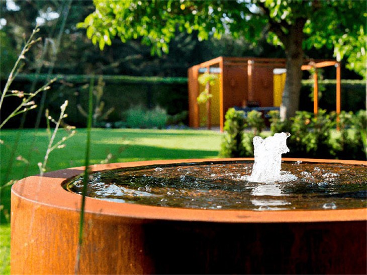 Corten Water Feature Modern Shaped suppliers