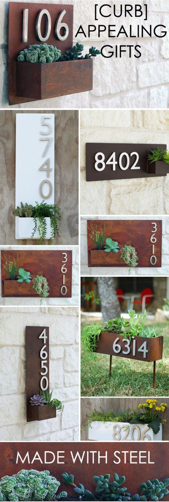 Outdoor Corten Steel Modern Style Flower Pot best