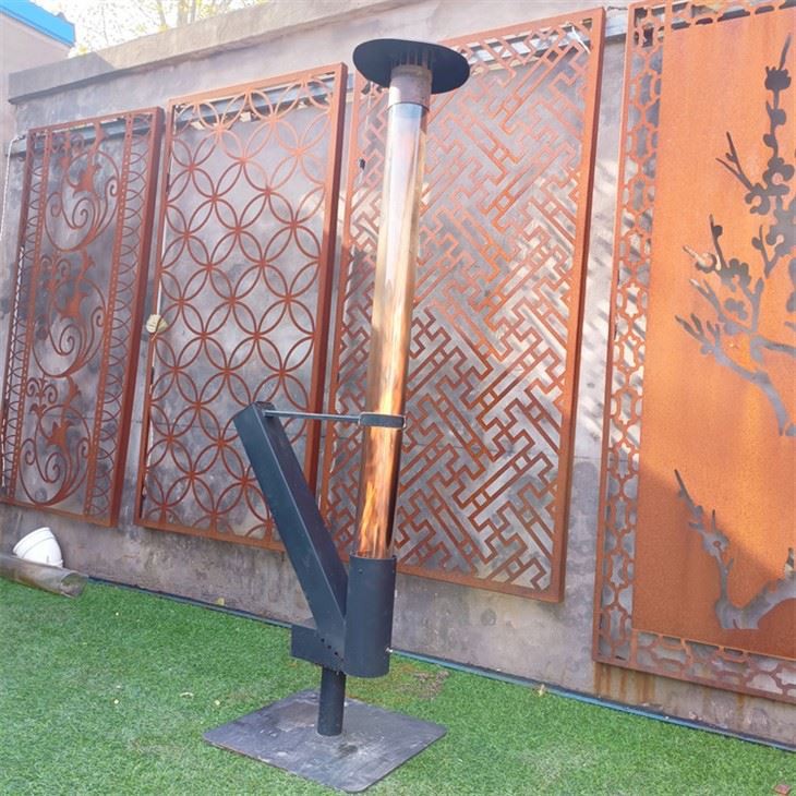 Outdoor Glass Pellet Patio Heater