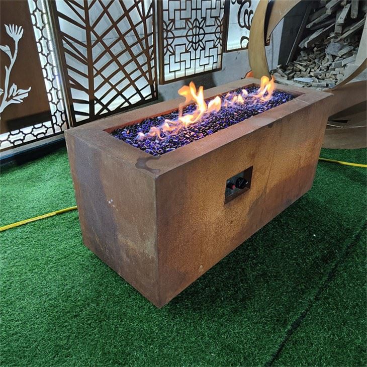Outdoor Steel Propane Firepits Stove suppliers