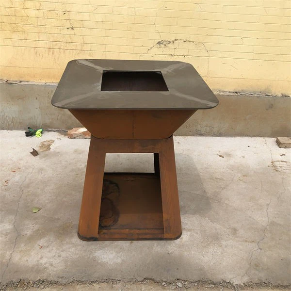 Rusty Corten Steel BBQ Grill suppliers