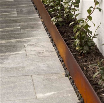 Corten Metal Fence Edging