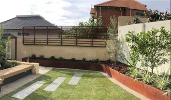 Yard Landscape Corten Steel Edging