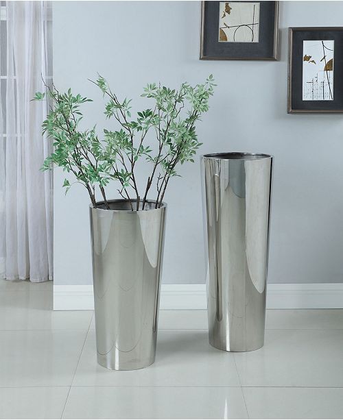 Stainless Steel Flowerpot For Garden
