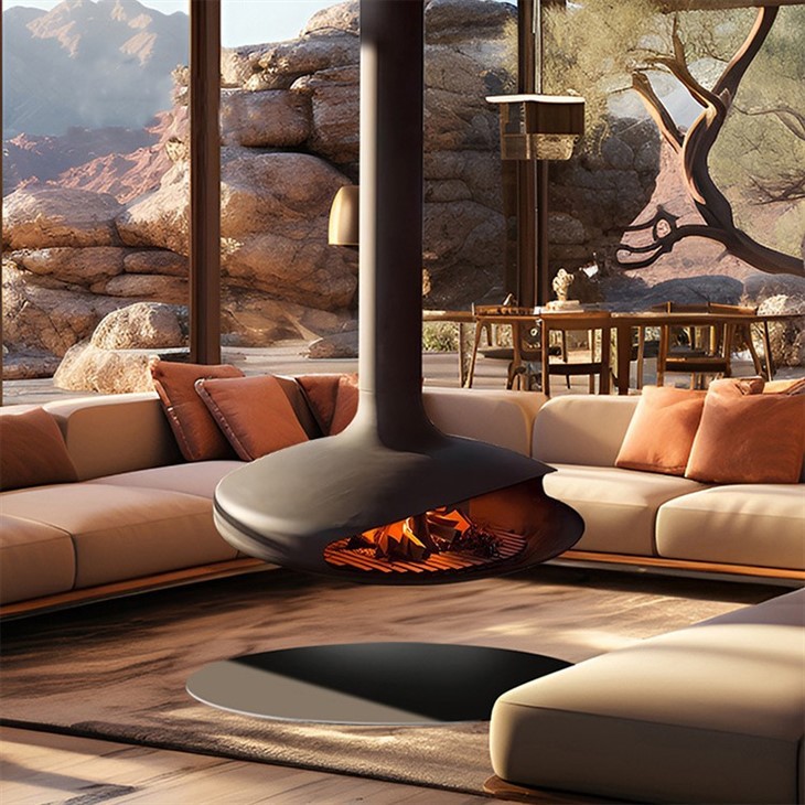 Suspended Fireplaces