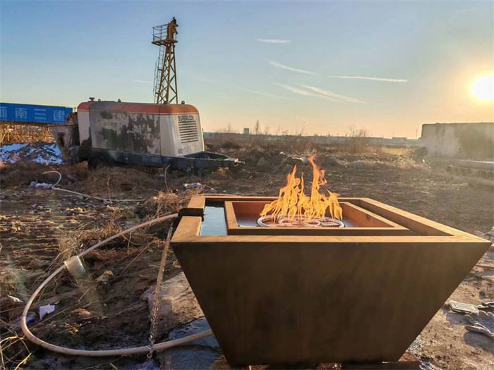 Swimming Pool Decorative Water And Fire Bowls