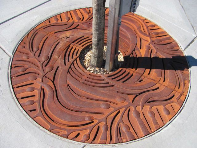 Tree Protective Steel Made Grating