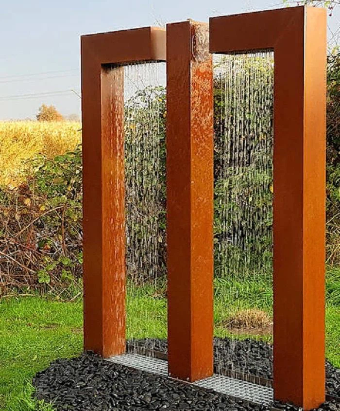 Water Fountain With Water Pool