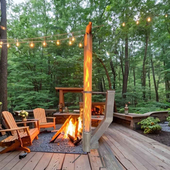 Wood Pellet Fireplace